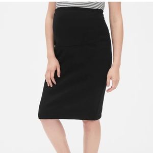 Gap Maternity Black Pencil Skirt